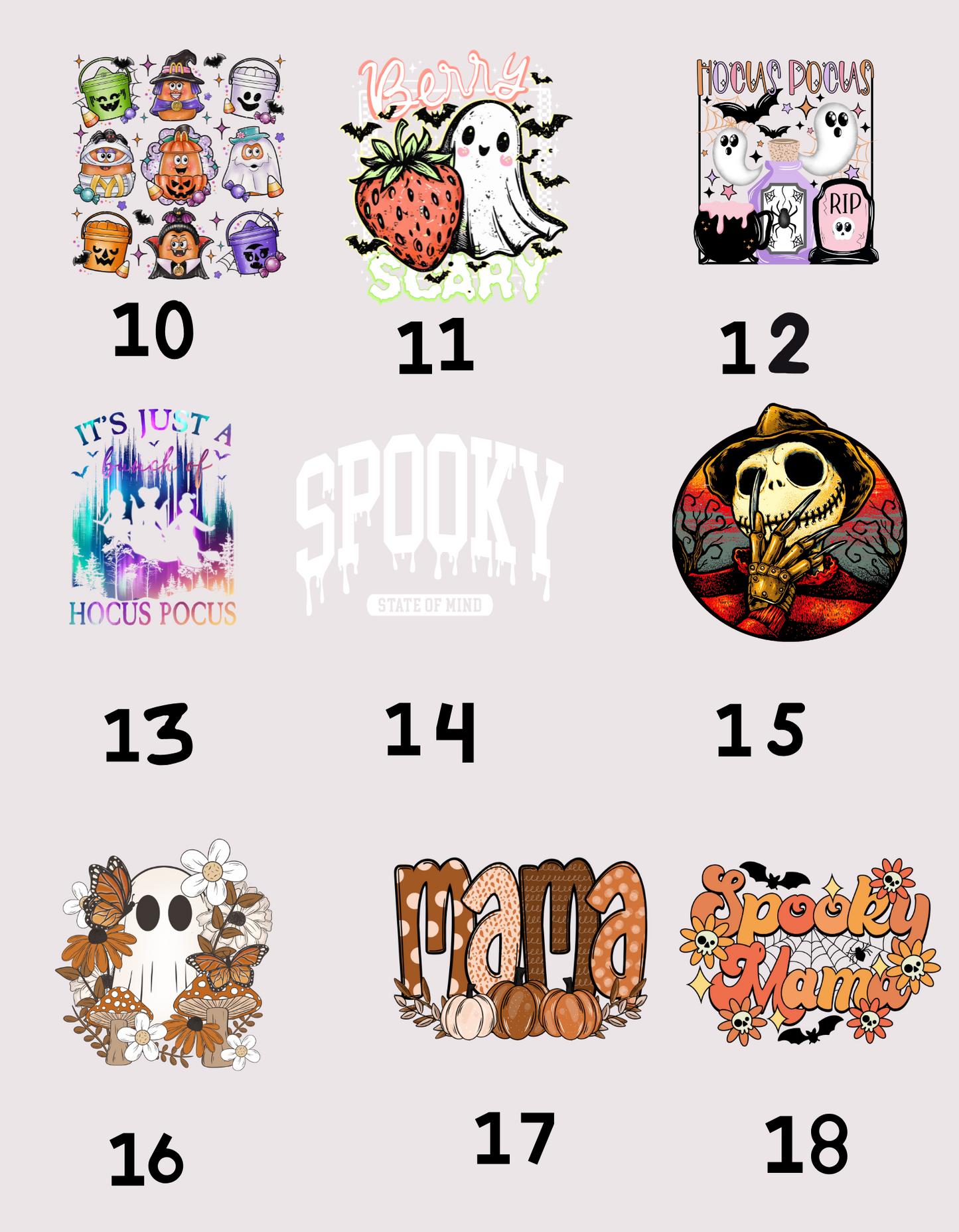 HALLOWEEN BOO BAG
