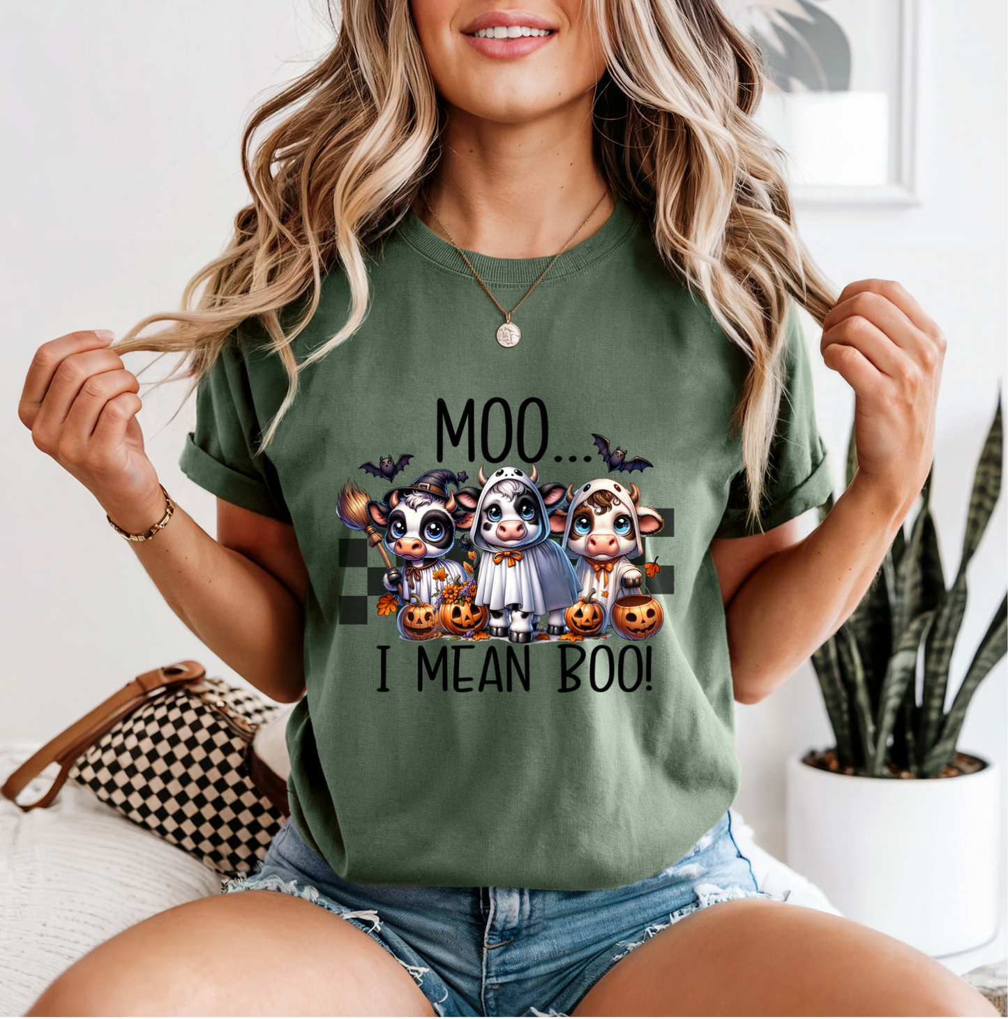 MOO I MEAN BOO TEE