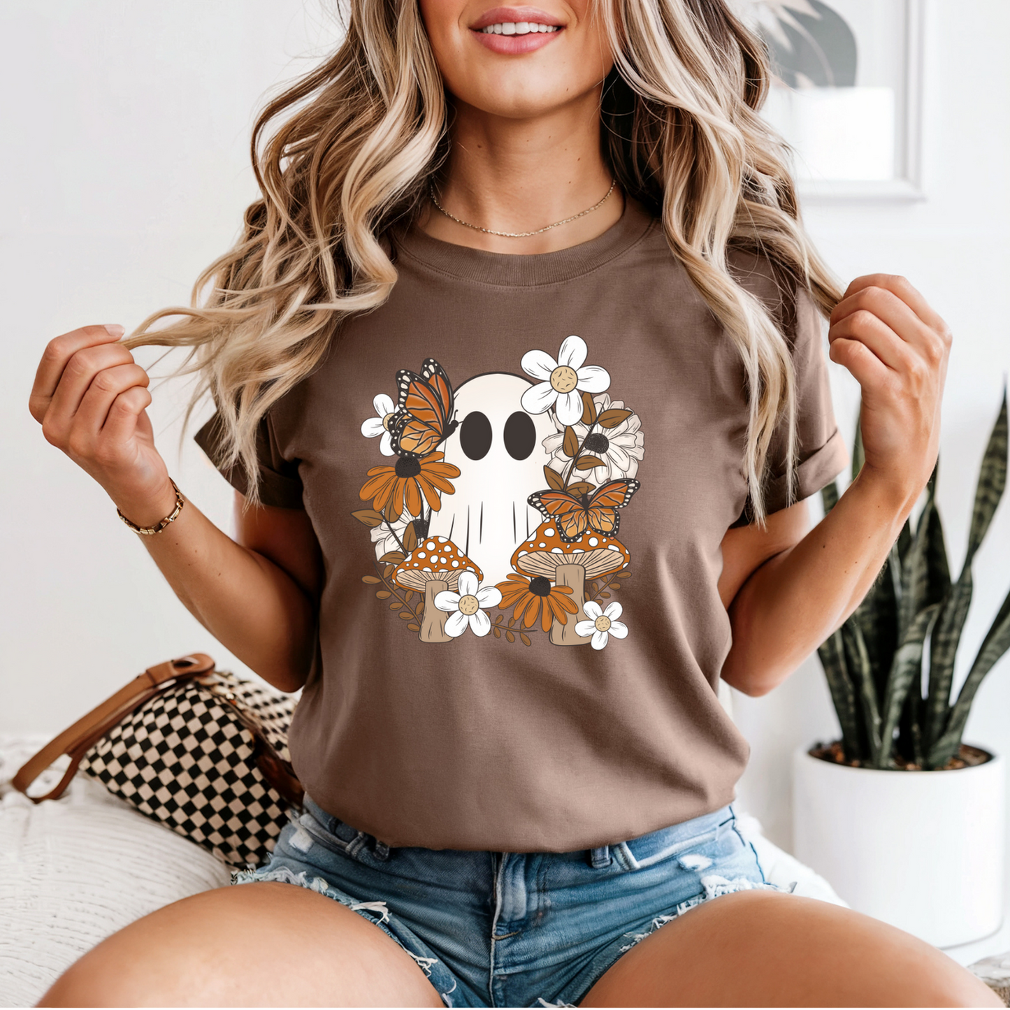 FLORAL GHOSTIE TEE