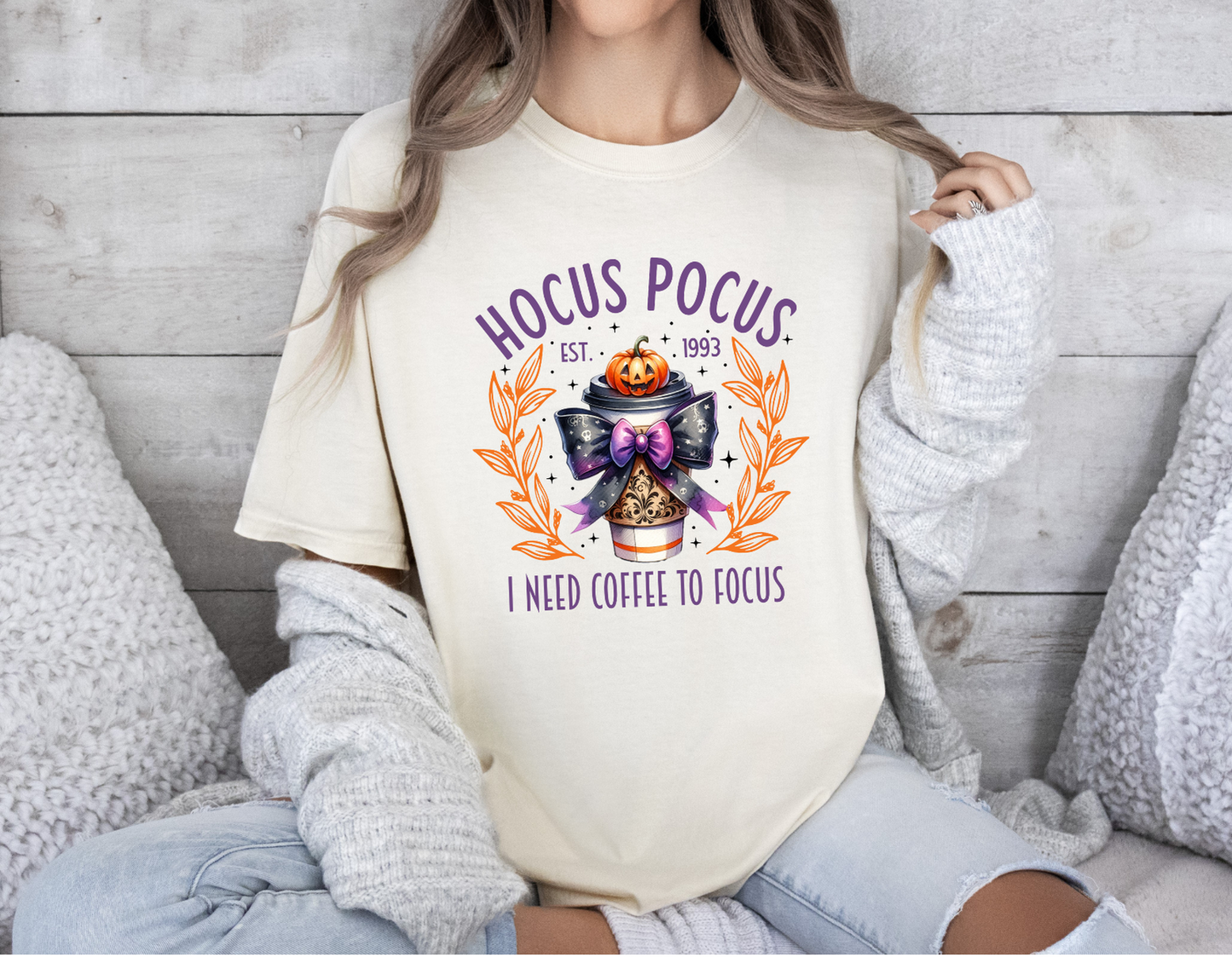 HOCUS POCUS I NEED COFFEE TO FOCUS TEE