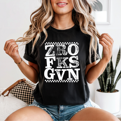 ZRO FKS GIVEN COMFORT COLORS TEE