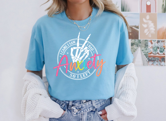 HAD ANXIETY GRAPHIC TEE