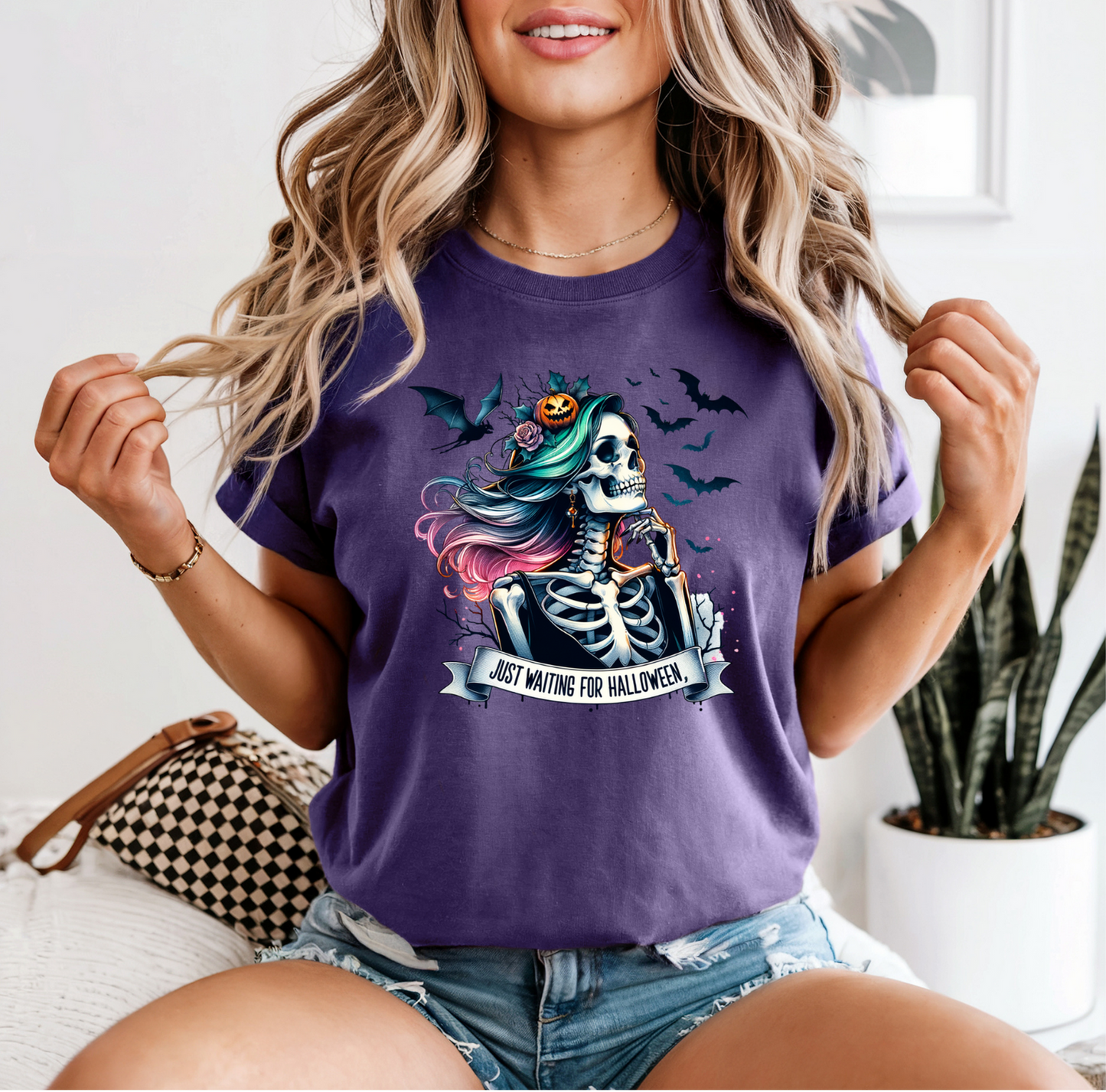 JUST WAITING ON HALLOWEEN TEE