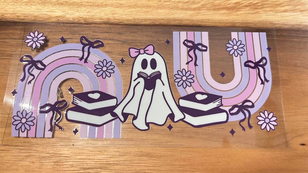BOOK GHOSTIE UV/DTF WRAP