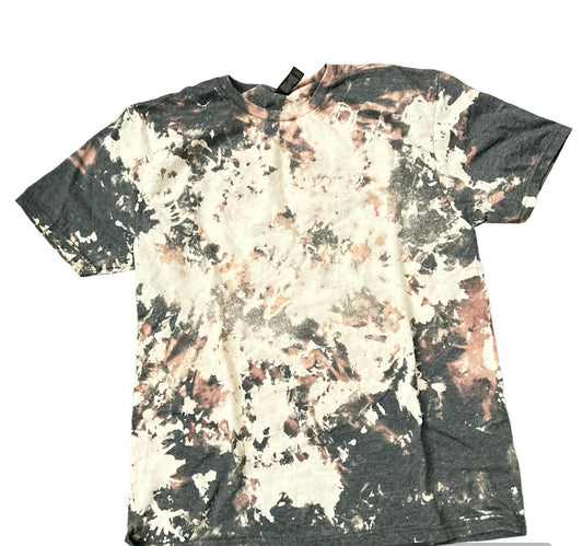 MILITARY GREEN BLEACHED TEE