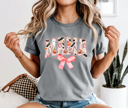 HALLOWEEN MAMA BOW TEE