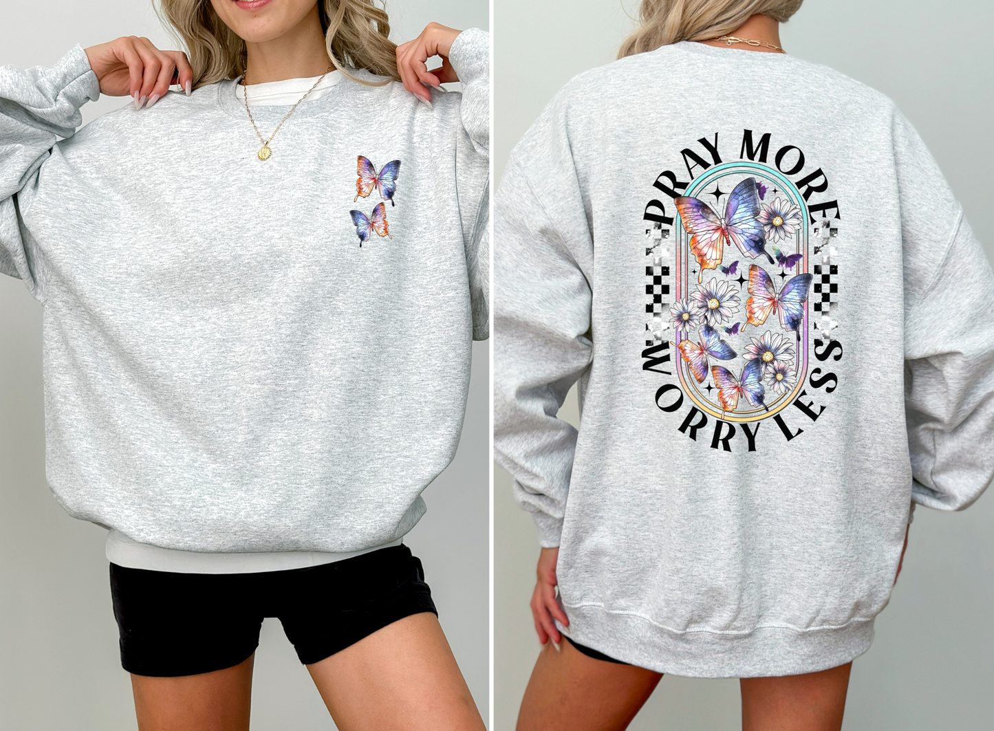 Pray More Worry Less Jogger Outfit