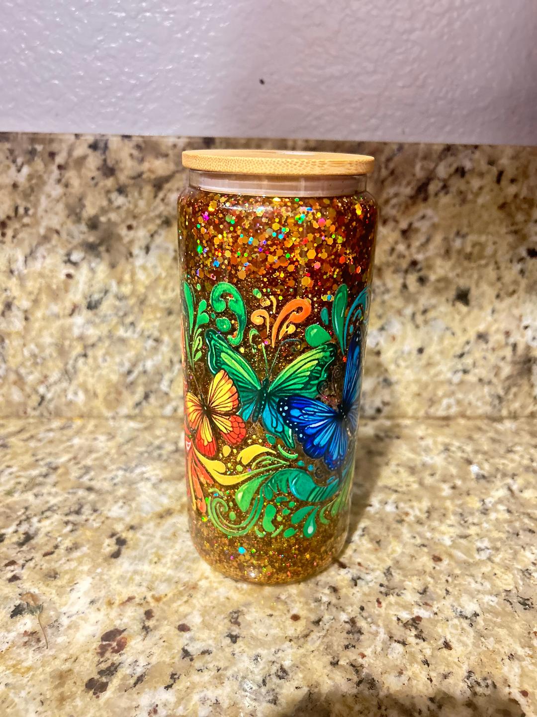 RTS PRE MADE SNOW GLOBE TUMBLERS- LIVESALE