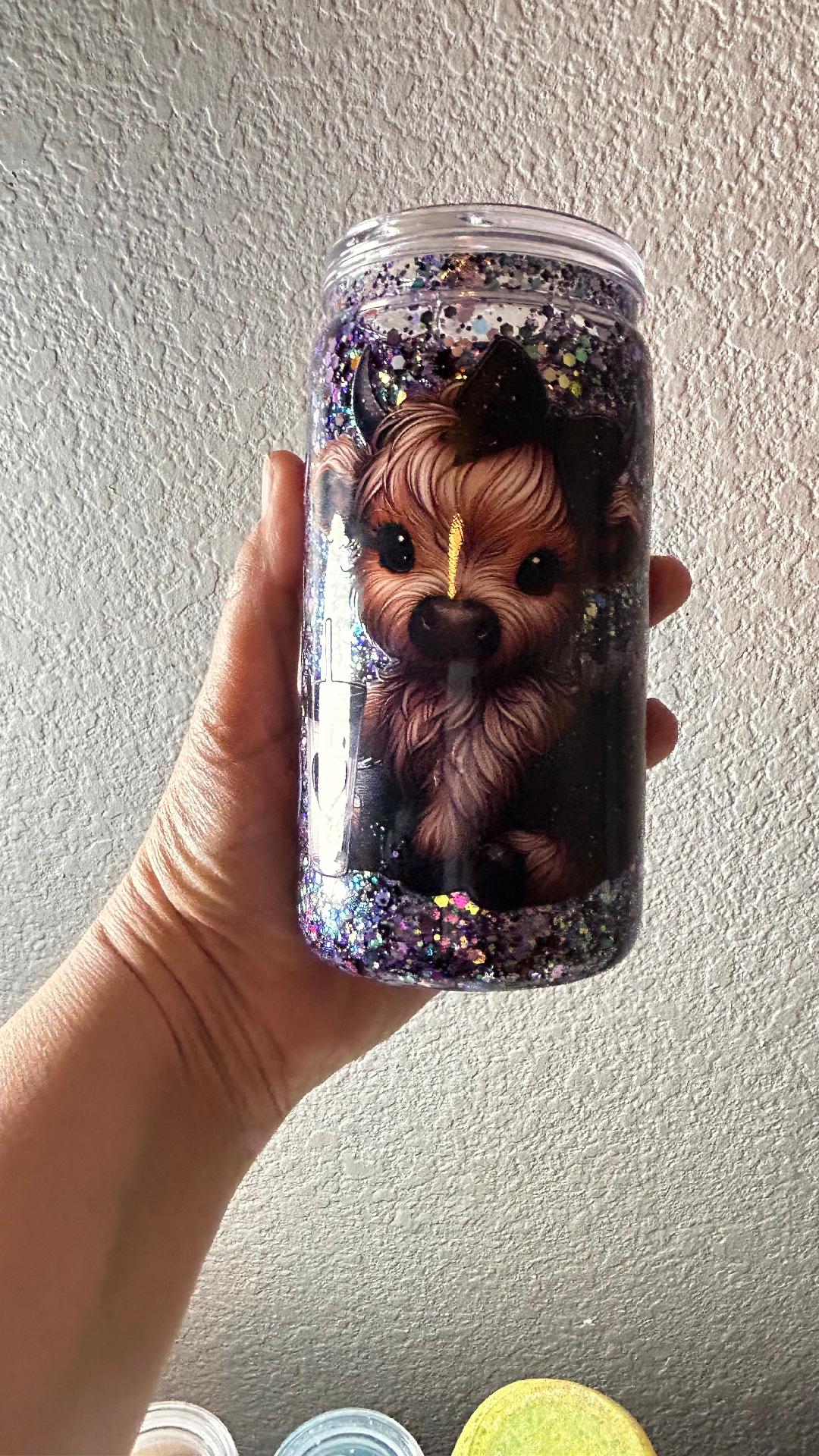 RTS PRE MADE SNOW GLOBE TUMBLERS- LIVESALE