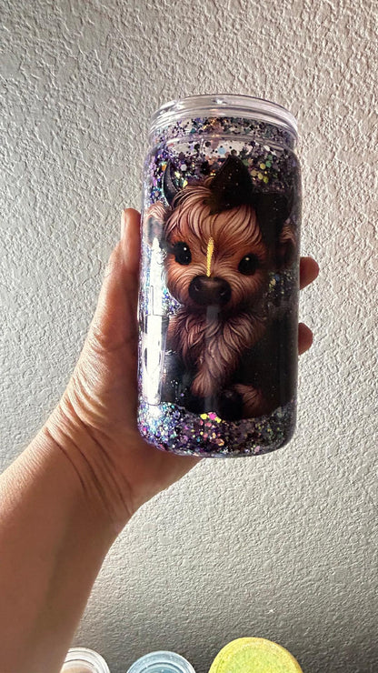 RTS PRE MADE SNOW GLOBE TUMBLERS- LIVESALE