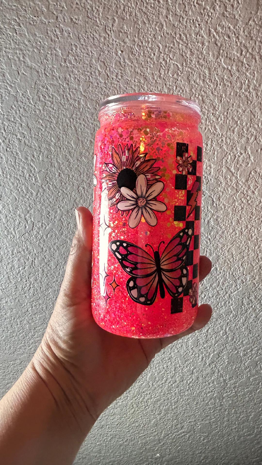 RTS PRE MADE SNOW GLOBE TUMBLERS- LIVESALE