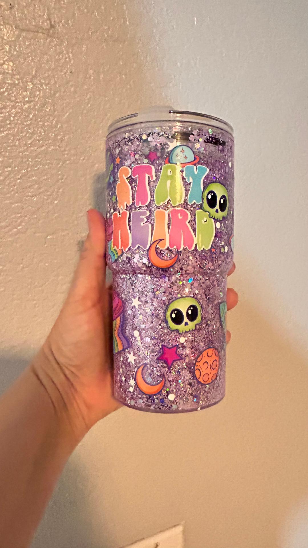 RTS PRE MADE SNOW GLOBE TUMBLERS- LIVESALE